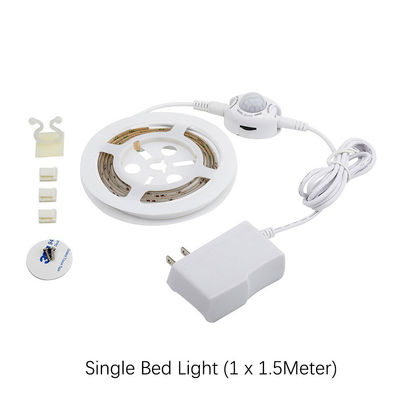 Baby single bed led strip light motion sensor light switch 1.5 meter strip led light sensor