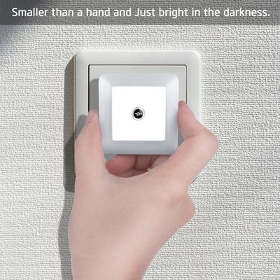 Plug in LED Night Light Lamp Wall Lights with Dusk to Dawn Light Sensor