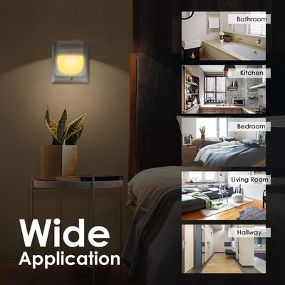 Plug in LED Night Lights - Night Lighting Lamp, Automatical Dusk to Dawn Photocell Sensor
