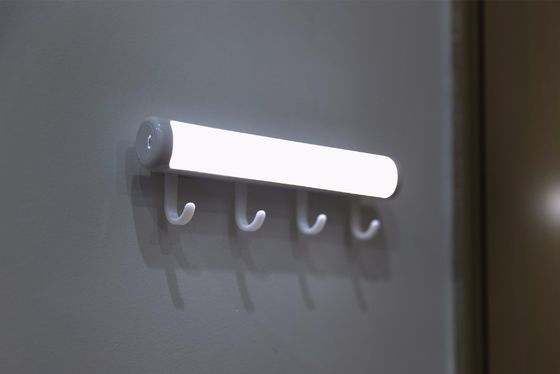 Battery powered PIR Motion Sensor Closet Light With Heavy Duty Hooks ( Removable ) - Magnetic Suction Lamp