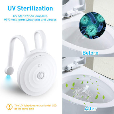 toilet night light led motion activated water-proof with UV sterilization