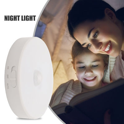 Stick Anywhere 86*18mm USB Rechargeable Motion Sensor Light Cold White