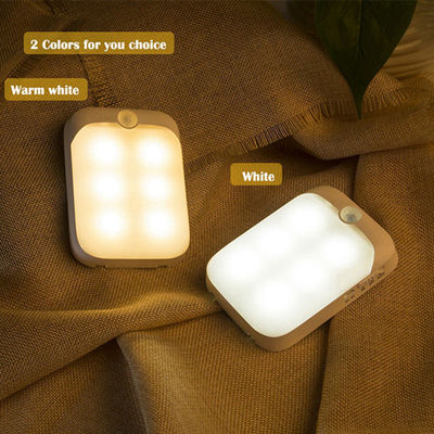 Rechargeable Motion Sensor Light,6-LED Stick Anywhere Wireless Smart Motion Activated Closet Light