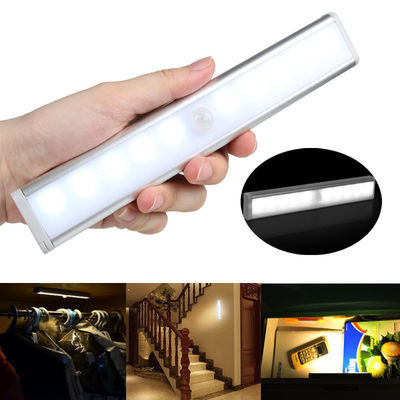 10 LED USB Rechargeable Battery Lights,Stick On Lights Magnetic Wireless Cabinet Light