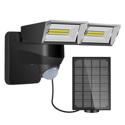 3.7V 4400mAh 6000-7000K Solar Motion Sensor Wall Light ABS Material