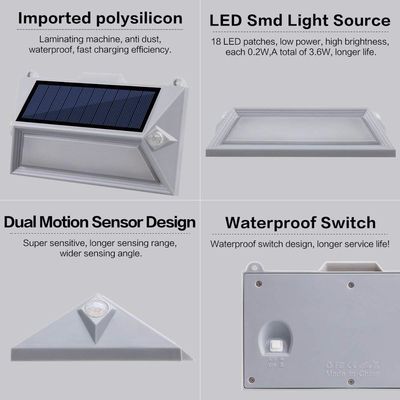 18 LED Outdoor Wireless Led Security Waterproof Wall Light