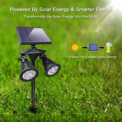 3.7V 45000mAH Solar LED Solar Landscape Spotlights With Motion Sensor