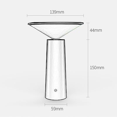Modern Cordless Bar Table Lamps Touch Dimming Bedroom Portable Led USB Rechargeable Desk Lamp Bedside Study Stand Light Fixtures