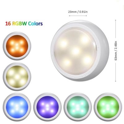 16 RGBW 500mA LED Under Cabinet Light ABS PC 4.5VDC