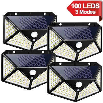 5.5V 100LED Waterproof Wall Lamps 20W 25s For Garden Parking