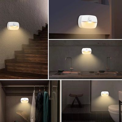 LED Motion Sensor Light Battery Operated Wireless Wall Lamp Night Light No Glare Corridor Closet LED Cabinet Do