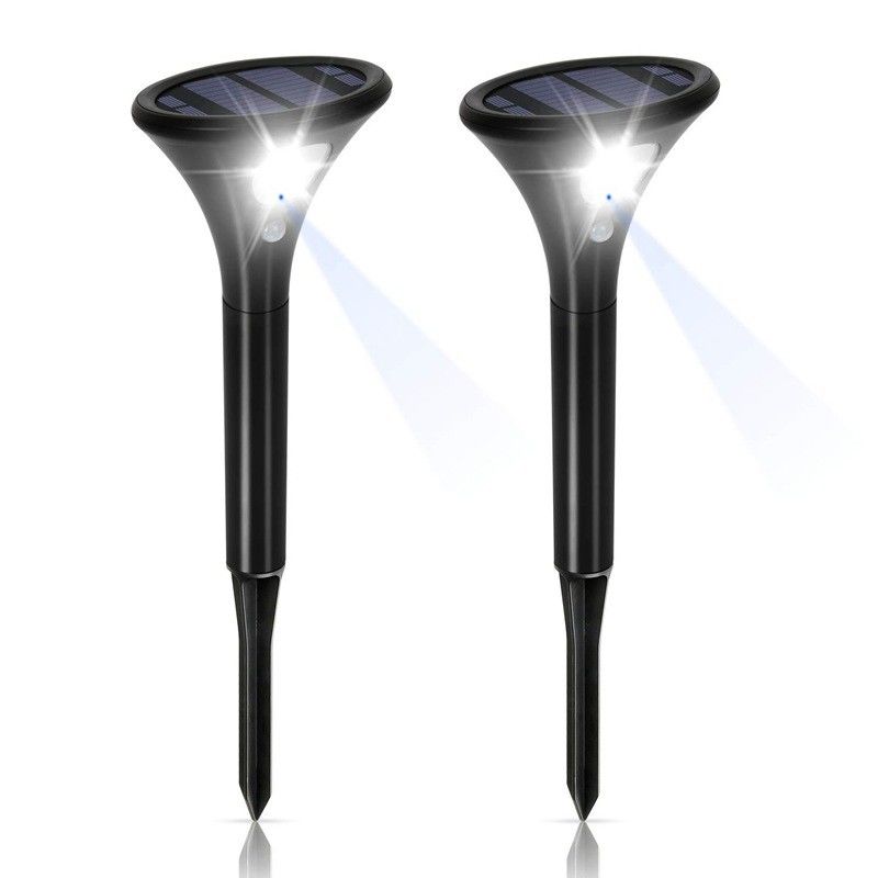 Powerful 400 Lumen 0.5W LED Solar Landscape Spotlights Adjustable Height